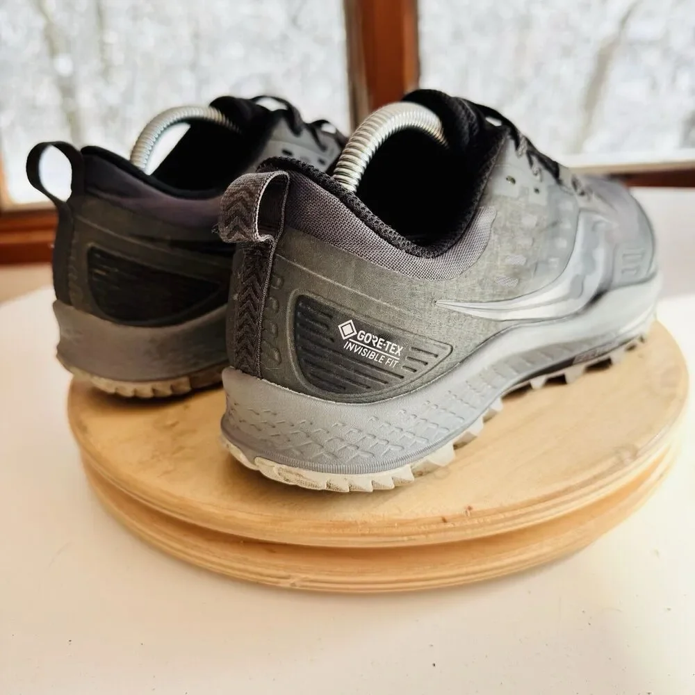 Saucony Peregrine 10 GTX Invisible Fit Off-road Running Shoes Women’s 7 Gore-tex